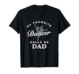 Mens Dance Dad and Daughter Shirt for Men. T-Shirt