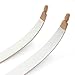 oubert Takedown Recurve Bow Limbs 20-40 Fiberglass Bow Limbs Replacement Limbs for Hunting Bow (36LBS)