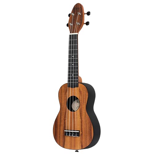Ortega Guitars Soprano Ukulele Acoustic - Keiki K3 Series - Including Accessories - Acacia, ABS, Natural (K3-ACA) - Image 3