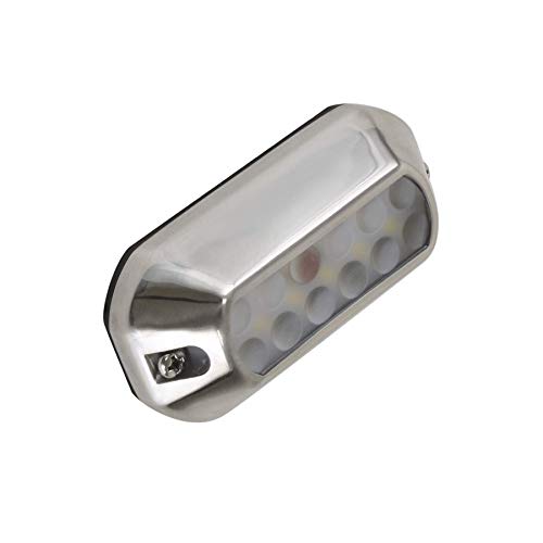 Seachoice 50 – 06221 LED Portable Bow Navigation Light with Cat Batteries