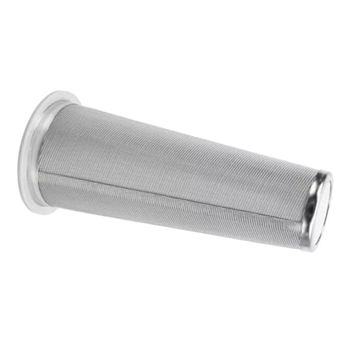 Filtro de café de acero inoxidable para cafetera, tarro de boca ancha, infusor de bebidas de frutas, suministros de elaboración de cerveza, filtro de café en forma de cono