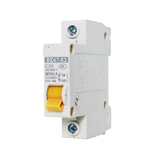 Interruptor de aire eléctrico MCB con protector de sobrecarga PV de 20A monorrail 2