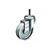 Albion 02CA03001S-S32 3" Diameter Cast Iron Wheel Institutional Swivel Stem Caster, Roller Bearing, 1/2" Stem Diameter x 1" Stem Length, 325 lb. Capacity Range