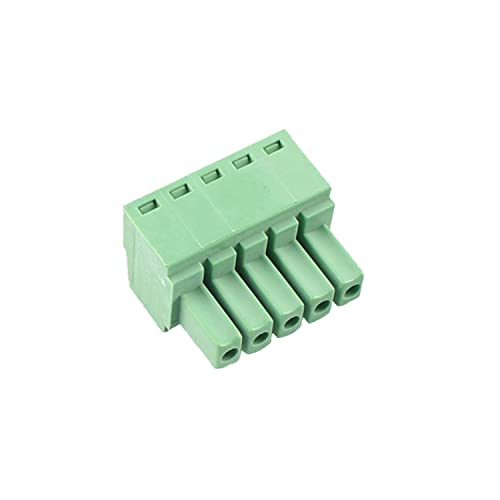 Bloque de terminales para PCB de 5 pines con paso de 3,5 mm y fijación de tornillo separado 3