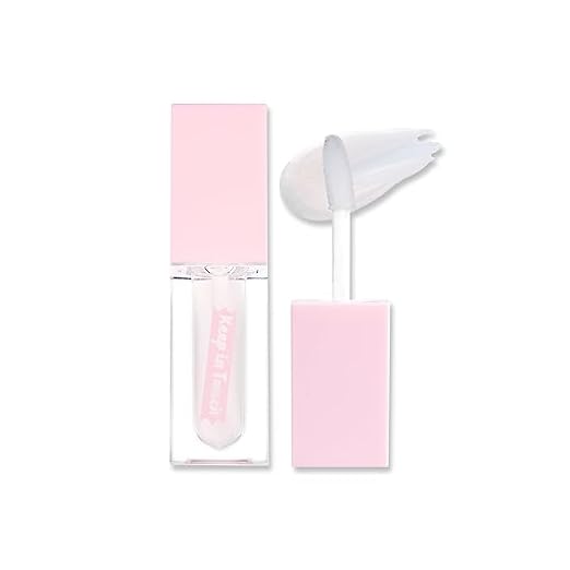 Keep In Touch Jelly Plumper Tint (P01 Sparkling Champagne) | Non-Sticky, Long-Lasting & Moisterizing Lip Plumper | Vegan and Cruelty-Free Korean Lip Tint