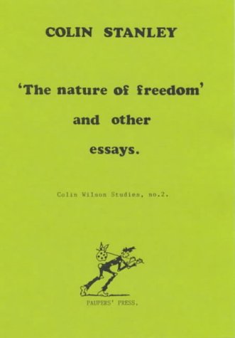 Cover of 'The Nature of Freedom' and Other Essays