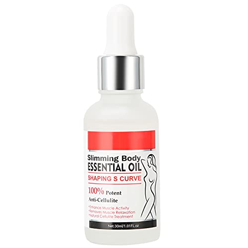 Slimming Oil for Tummy, Abdomen, Belly and Waist Slimming Essential Oil Body Shaping Lose Weight Fat Burning Massage Oil Thin Leg Waist- Natural Ingredients 30ml