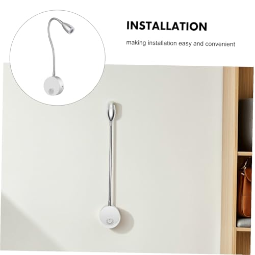 Applique murale compacte LED orientable pour un éclairage de chevet ciblé