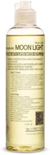 TAC SYSTEMMOONLIGHT (8.45 oz) - Spray-On Ceramic Coating for Cars, Vinyl Wraps, Plastics, and Glass - 25% Ceramic, Durable Protection, Non-DG Formula, Easy Application