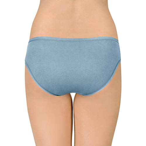 Image of Amante Solid Low Rise Cotton Bikini Panty Pack(Pack of 3)