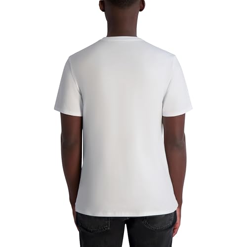 KARL LAGERFELD Men's Short Sleeve Crewneck Karl Graphic Design T-Shirt4