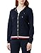 Produktbild Tommy Hilfiger Damen Heritage Zip-Through Hoodie Kapuzenpullover, Blau (Midnight 403), Medium (Herstellergröße: M)