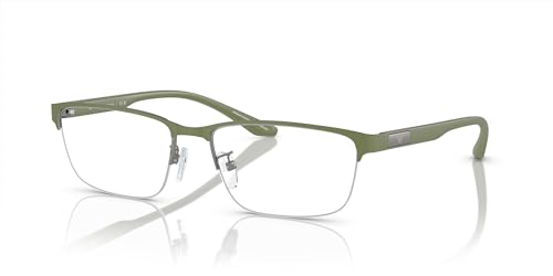 Image of Emporio Armani mens Ea1147 Rectangular Prescription Eyewear Frames