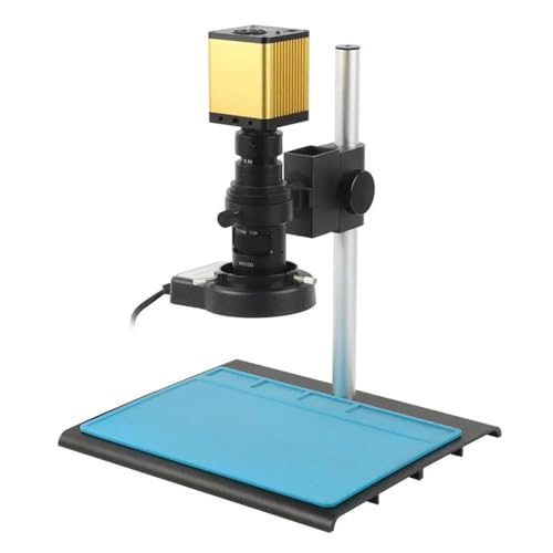 Accesorios Para Microscopios Microscopio Digital de 40MP, 4K, lente de montaje en C 200X, cámara microscópica USB HDMI for soldadura de reparación de teléfonos Durabilidad Y Rendimiento Confiable