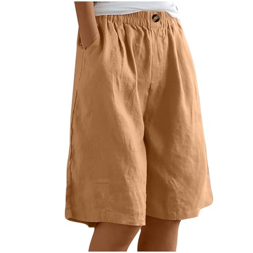 Pantalon chino décontracté en lin fini les vêtements d'été trop chauds