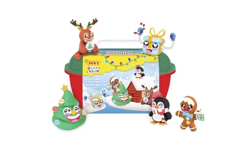 Plastilina Jovi infantil para evitar el aburrimiento con manualidades de Navidad