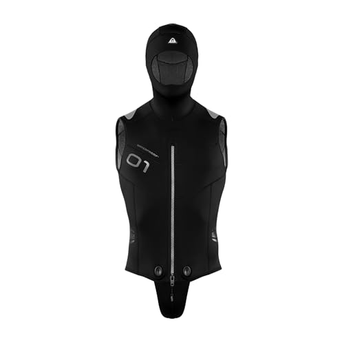 Waterproof Overvest para mujer O1 de 5mm con capucha