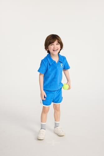 Image of The Children's Place boys And Toddler Boys Short Sleeve Top and Shorts, 2 Pc Set