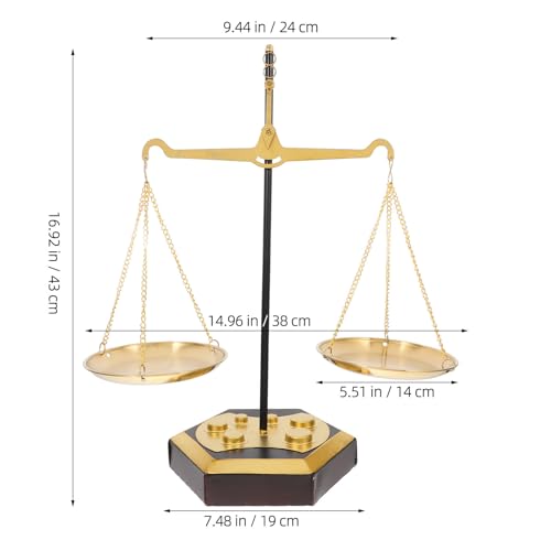 Balance décorative en alliage de fer idée cadeau élégante maison