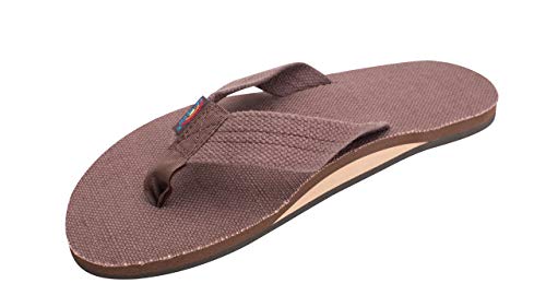 rainbow hemp sandals