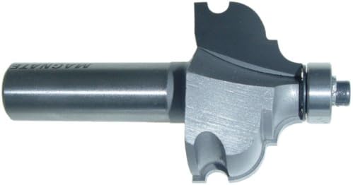 Magnate 4804 French Provincial Router Bits - 7/8" Cutting Length; 3/16", 5/16", 3/32" Radius