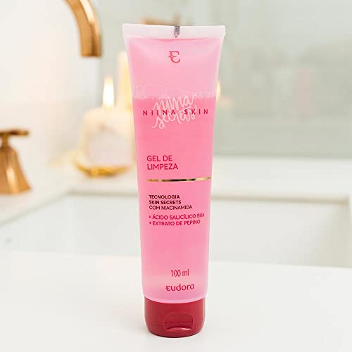 GEL DE LIMPEZA FACIAL 100ML | Eudora-NIINA SECRETS SKIN - Imagem 3