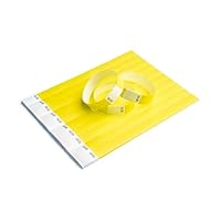 iboo 100 Bracelets Tyvek Bleu clair 19mm - Bracelets papier pour sécurité et évènements