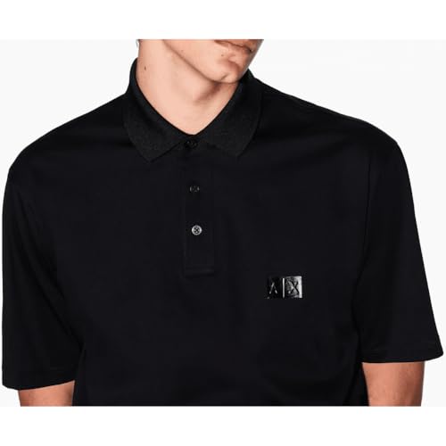 Armani Exchange Men's Pu A|x Box Logo Polo4