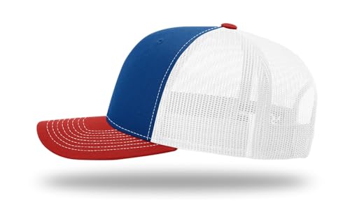 Image of Richardson 112 Trucker Hat - Premium Blank Baseball Cap, Adjustable Snapback Hat - Structured Six Panel Richardson Blank Hats