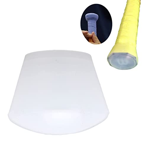 Boné de raquete de tênis, capa de silicone de raquete de tênis à prova de choque prático durável par