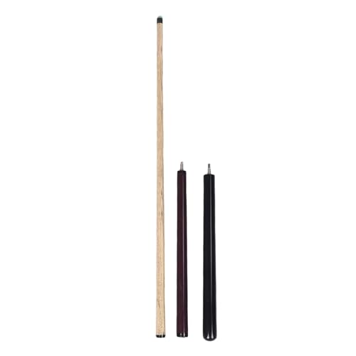 Taco de billar madera 3 piezas 4.6 ft punta 14 mm miniatura 6