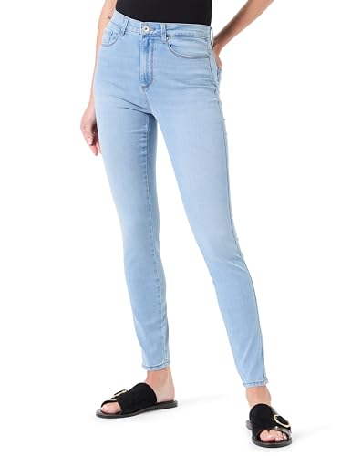 ONLY Onlroyal HW Skinny DNM Pim Jeans Fit, Mix Blu Chiaro, (M) W x 32L Donna