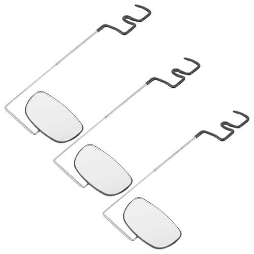 Espejos retrovisores para gafas de ciclismo ajustables pack de 3 unidades mini y ligeros