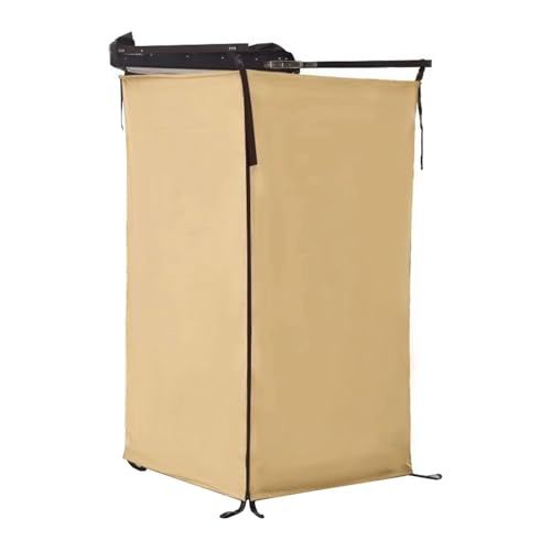 Amagogo Tente de Douche latérale pour véhicule, vestiaire, abri d'intimité extérieur, Cabine de Toilette pour remorque, Automobile, Toilettes de, sans...