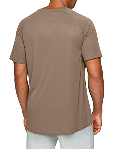 Men's Dry Fit Short Sleeve T-Shirt Crewneck Lightweight Tee Shirts For Men Workout Athletic Casual #TOP1