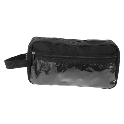 LOLIPPYY Bolsa Aseo Portátil Pequeña de Oxford Neceser Maquillaje Multiusos con Cremallera Organizador Compacto para Cosméticos y Artículos de Viaje para Mujer