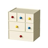 1. Cet organiseur de rangement pour le thé est fabriqué en plastique robuste. Sa poignée ronde colorée permet de distinguer le type de sachet de thé. Chaque couche est indépendante et peut être placée selon vos préférences (sachets de thé, capsules de café) et autres petits objets, pour un bureau propre et bien rangé.