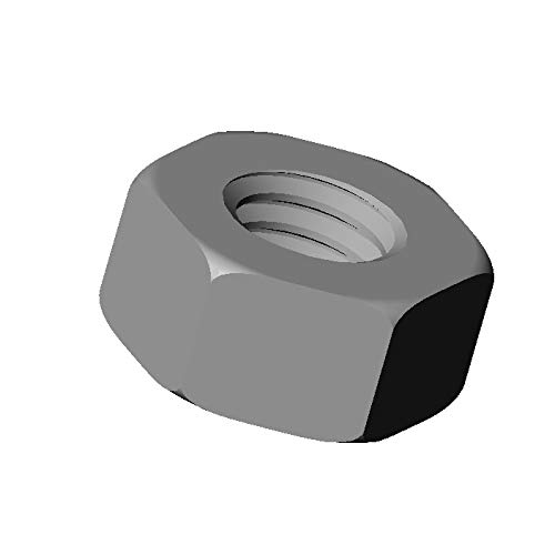 ajile - 1 Piece - Hexagonal nut - M10 | PA6.6 Polyamide Plastic Nylon - Electrical Insulation, Corrosion Free, Lightweight