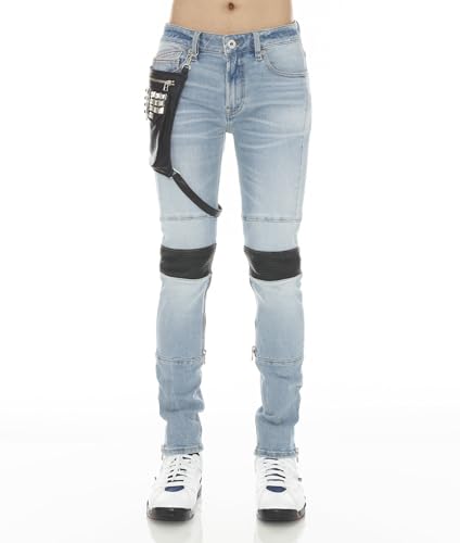 Men's Punk Moto Stretch in Pollock