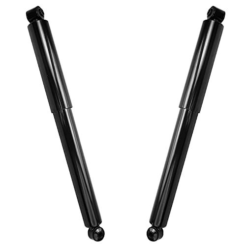 Image of Detroit Axle - Rear 2pc Shock Absorbers for 05-10 Jeep Grand Cherokee Commander, 2 Complete Shock Absorbers Assembly 2005 2006 2007 2008 2009 2010 Replacement