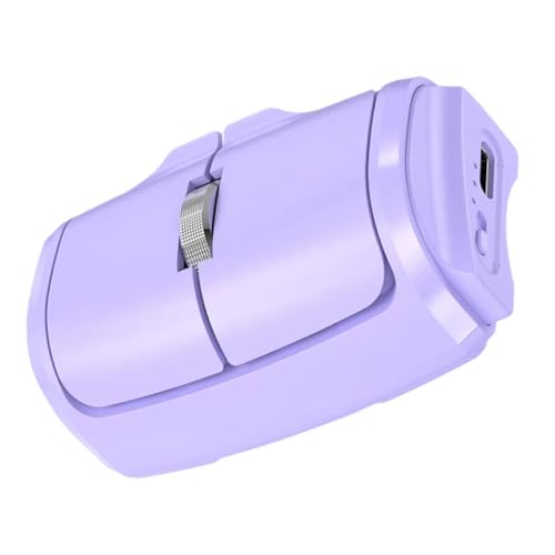 Ratón de anillo ergonómico inalámbrico 2.4G+BT ideal para presentaciones avanzadas
