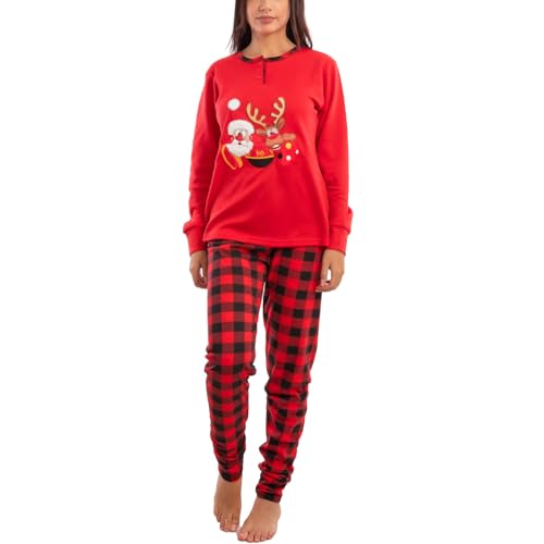Pyjama de Noël assorti pour des matins de fête chaleureux en famille Toocool IT-5709