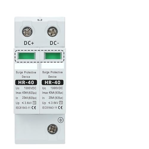 Parafoudre Solaire 3P 500V protégeant l'onduleur des surtensions CC