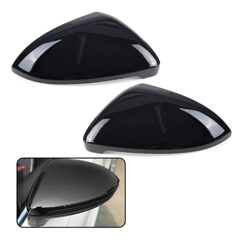 Coques de rétroviseur noir brillant pour Golf 7 modèles de 2015 à 2020 - 3