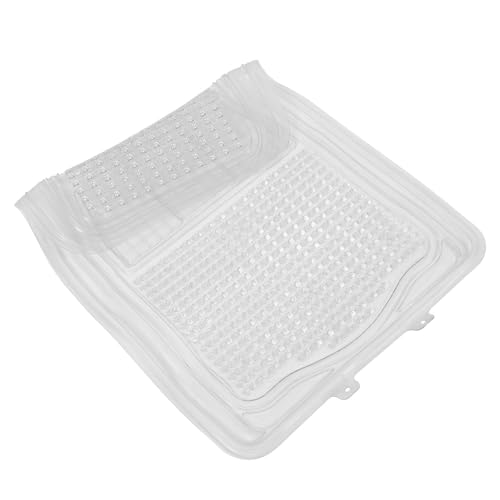 Alfombrilla de silicona transparente para coche protectora de suelo y asiento delantero