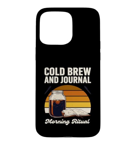 Rituel du Matin pour Infusion à Froid et Journal Coque pour iPhone 15 Pro Max