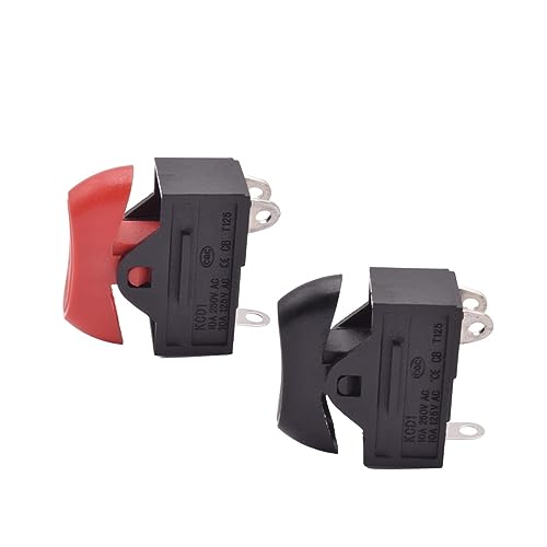 Interrupteur à bascule 3 broches 10A 250VAC accessoire sèche-cheveux