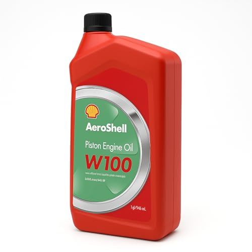 AeroShell W100 Ashless Dispersant Oil - 1 Quart