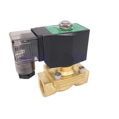 Électrovanne laiton G1/2 AC 220V PU-15 normalement fermée pour eau