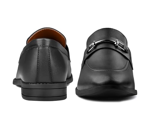 Image of LOUIS STITCH Men's Shoes Slipon Style Comfortable Moccasins with Buckle for Men - RGMCAB